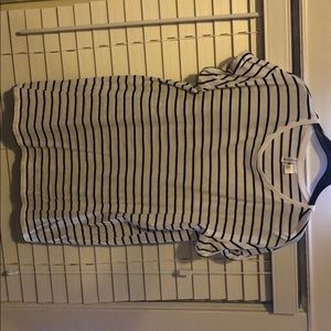 Stripped T-shirt Dress